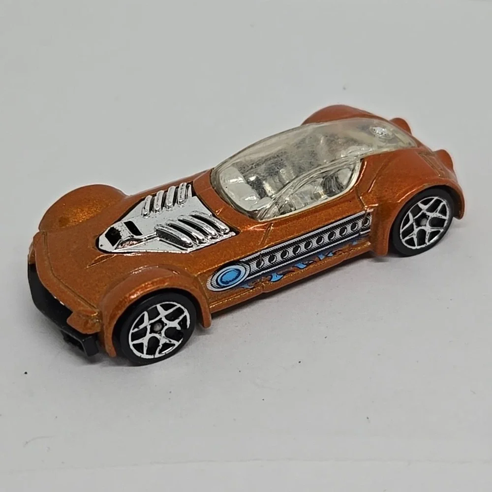 2001 Mattel Hot Wheels‎ Beast Bash Ballistik Orange Diecast Car Thailand